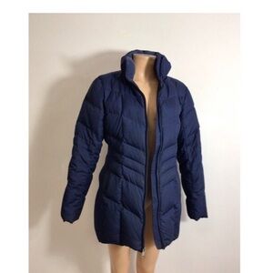 Land’s End Women's Navy Puffer Jacket